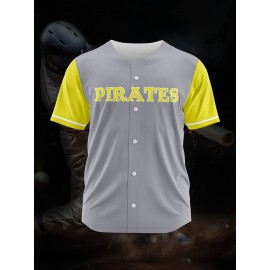 Customizable Youngsters' Baseball Jersey - Comfy Polyester, Breathable & Washable, Perfect for Sports Training & Casual Wear