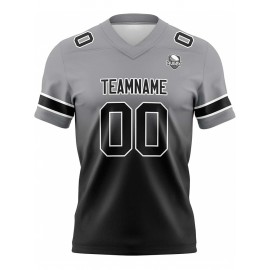 Customizable Women'S Football Jersey - Personalized Name, Number & Logo, Comfort Fit for Sports, Training & Casual Wear, Summer V-Neck T-Shirt with Bold Yellow & Red Design, Football Jersey, Nonelastic Fabric