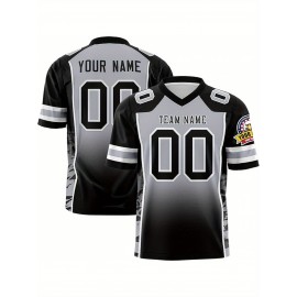 Customized large-sized football jerseys, personalized sportswear stitching, team names and numbers, large-sized Women's jerseys, loose and sporty