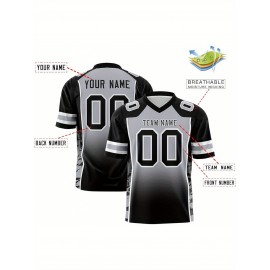 Customized large-sized football jerseys, personalized sportswear stitching, team names and numbers, large-sized Women's jerseys, loose and sporty