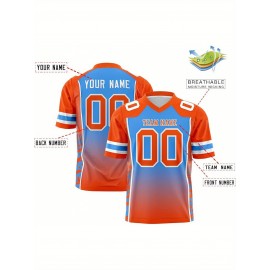 Customized large-sized football jerseys, personalized sportswear stitching, team names and numbers, large-sized Women's jerseys, loose and sporty