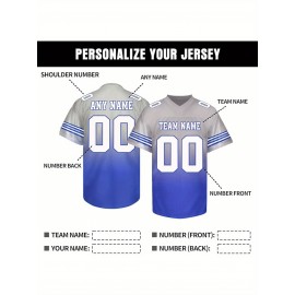 Female football fans who customize large-sized Women's football jerseys, personalized football jerseys with team names and numbers, and customized football uniforms as gifts