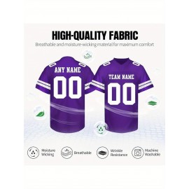 Female football fans who customize large-sized Women's football jerseys, personalized football jerseys with team names and numbers, and customized football uniforms as gifts