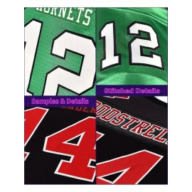 Custom Mesh Football Jersey - Personalized Practice Jerseys for Women, Stitched and Printed Name& Number, Lightweight& Breathable for Training and Games