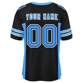 Custom Mesh Football Jersey - Personalized Practice Jerseys for Women, Stitched and Printed Name& Number, Lightweight& Breathable for Training and Games