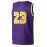Stitched #6-23 Purple Basketball Jersey, Breathable, Sleeveless, Embroidered Uniform Shirt For Men, Perfect For Sports & Outdoor Activities