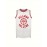 Men'S Basketball Jersey with Embroidered Name and Number, Short Sleeve Polyester Mesh Sports Vest, White Red, Sizes S-3XL, Basketball Accessories