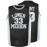 Men's #33 Embroidered Basketball Jersey - Black & White, Breathable Sleeveless V-Neck Sports Shirt for Parties, Outdoor Activities & Team Sports
