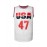 Men'S #47 White Basketball Jeresys Stitched Name And Number S-3XL