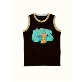 Men's #0 Black Basketball Jeresys Stitched Name And Number S-3XL