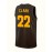 Men's #22 Iowa Basketball Jersey - Embroidered Name & Number, Black & Yellow V-Neck Sleeveless Sports Uniform for Team Sports & Parties, Basketball Gear