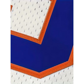 Men's White #9 Breathable Rugby Jersey, Active Slightly Stretch V Neck Short Sleeve Uniform American Football Shirt For Training Competition Party S-XXXL