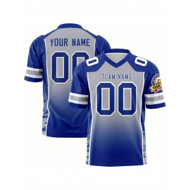 Customized large-sized football jerseys, personalized sportswear stitching, team names and numbers, large-sized Women's jerseys, loose and sporty