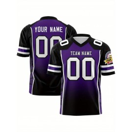 Customized large-sized football jerseys, personalized sportswear stitching, team names and numbers, large-sized Women's jerseys, loose and sporty