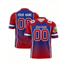 Customized large-sized football jerseys, personalized sportswear stitching, team names and numbers, large-sized Women's jerseys, loose and sporty