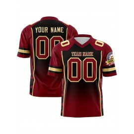Customized large-sized football jerseys, personalized sportswear stitching, team names and numbers, large-sized Women's jerseys, loose and sporty