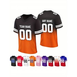 Female football fans who customize large-sized Women's football jerseys, personalized football jerseys with team names and numbers, and customized football uniforms as gifts